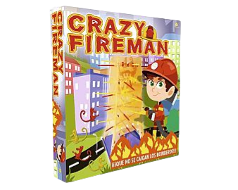 RODECA YUYU CRAZY FIREMAN -297-              JUEGO DE MESA