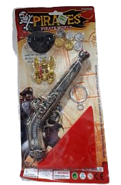 SB.SET ARMAS + ACC PIRATAS 54072             PISTOLAS REVOLVER