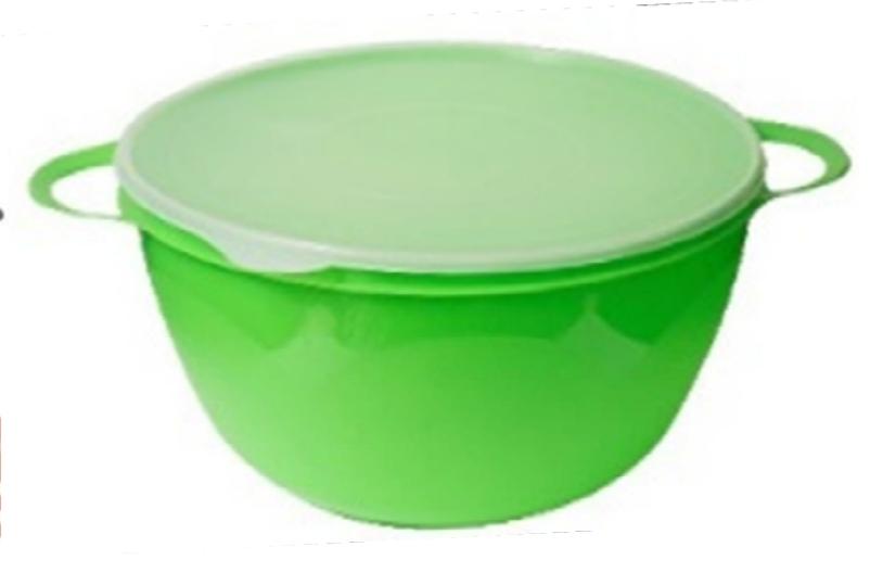 MIS SUPER BOWLS 10L C/TAPA -0785-PLASTICOS   ENSALADERAS ALTO 18.5 DIAM 32 CM TUPPERS