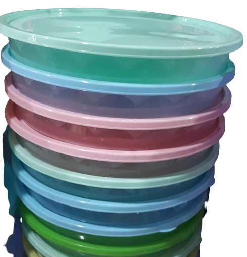 MIS CONTENEDORES 4.2L -0112-TORTERAS PLASTICAPLASTICOS TUPPERS ALTO 5CM DIAM 36CM