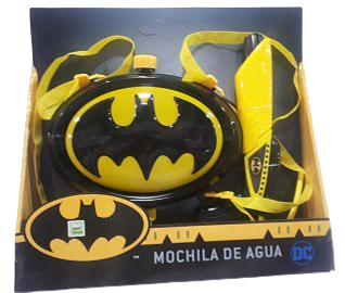 SB.MOCHILAS DE AGUA BATMAN E/CAJA 8323       ARMAS PISTOLAS 61403