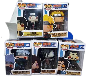 NI.MUñECOS POP NARUTO E/CAJAS                FUNKO POP