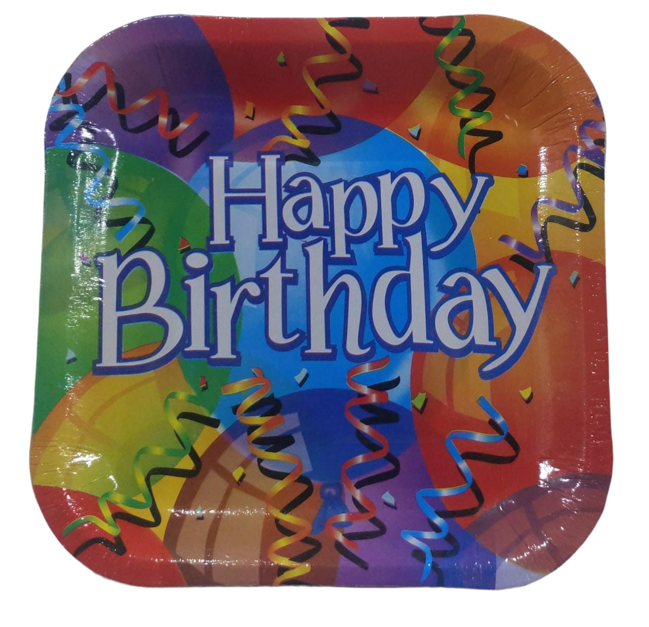 KK PLATOS CUMPLEAñOS X10U 039877 18X18CM     CARTON