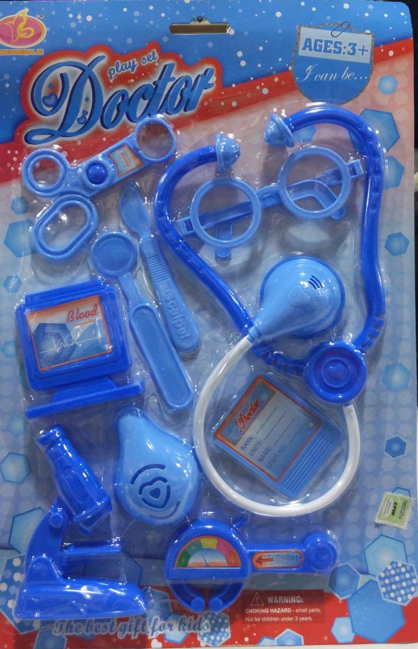 KK SET DE DOCTORES X10 PCS SD13457           MEDICOS DOCTORAS E/BL.38X25CM