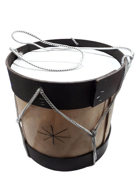 RUE.TAMBOR CRIOLLO GRANDE + PALILLOS -1228-