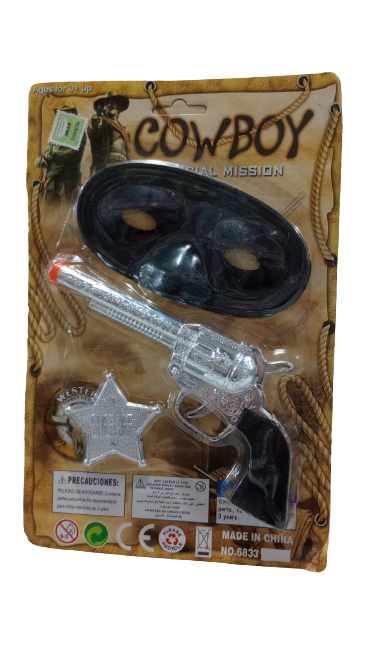 SB.SET DE COWBOYS E/BL 52662 28X19CM