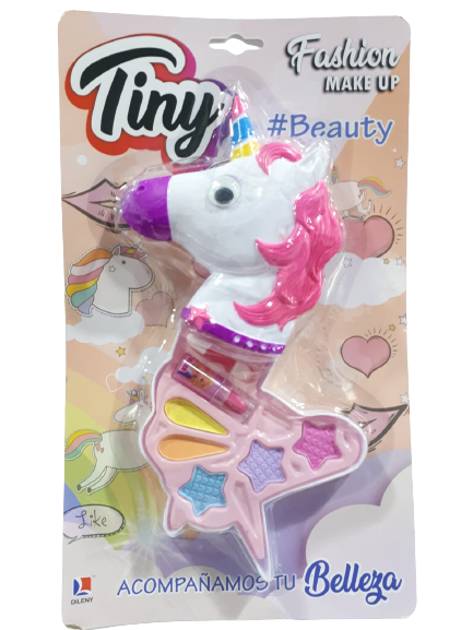 SB.MAQUILLAJES UNICORNIOS 3033 31X18X4CM     LABIAL SOMBRAS PINCEL 3054