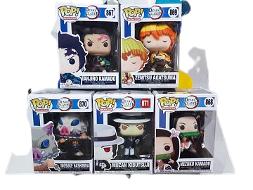 NI.MUñECOS POP DEMON SLAYER E/CAJA           FUNKO POP