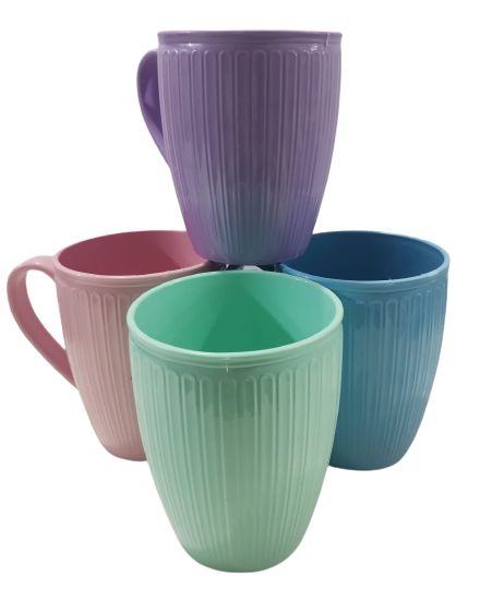 TAZAS JARROS MUG VINTAGE 450ML PLASTICO      5011