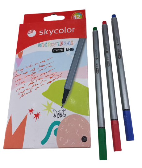 SKY MICROFIBRAS X1 M-06 VARIOS COLORES 0.4MM JJ201359A