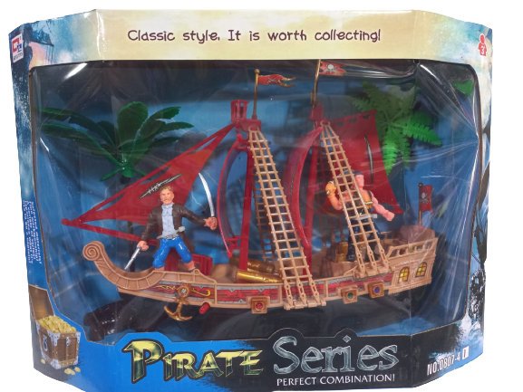 KK BARCOS PIRATAS + ACC E/CAJA SD22577