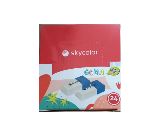 SKY GOMAS DE BORRAR TINTA/LAPIZ X1           30310B