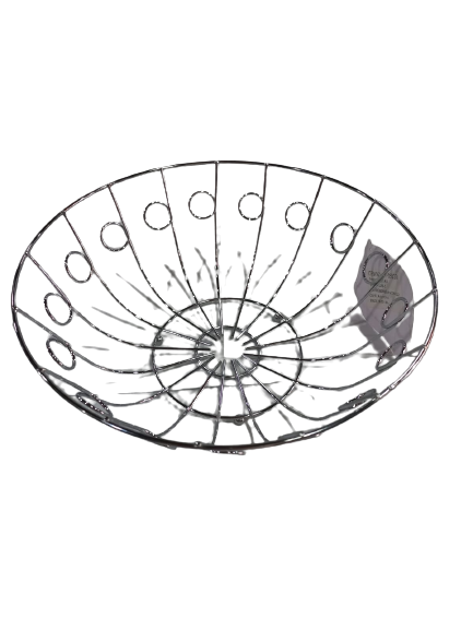 FRE.FRUTERAS METAL CIRCULOS 23X10CM 09820