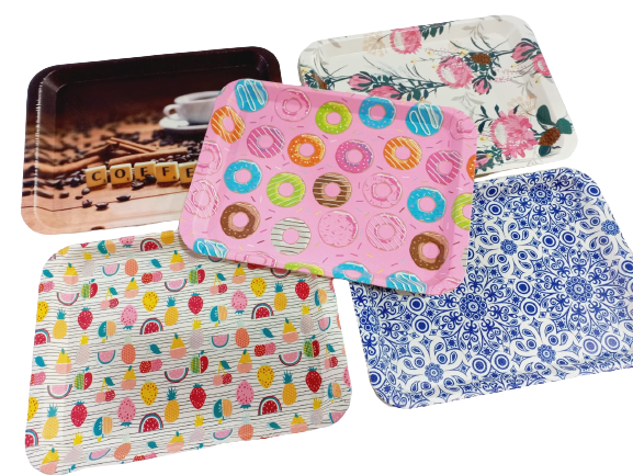 PA.BANDEJAS DECORADAS RECT 30X22CM BA-27880B 44861