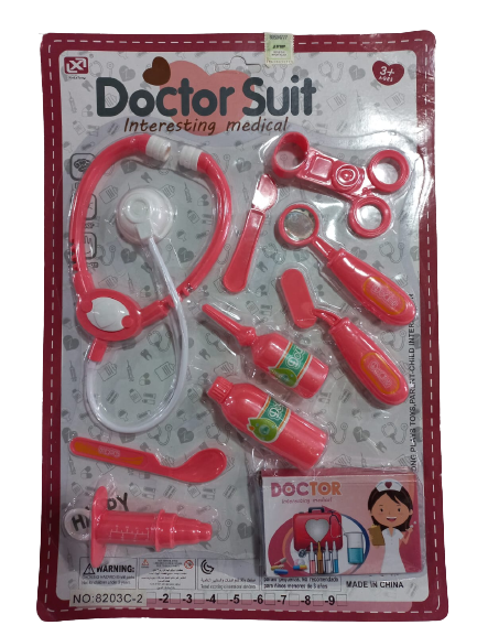 PACO.SET DE DOCTORAS X10 PCS E/BL BA-19555 MEDICOS DOCTORES 1257 38547