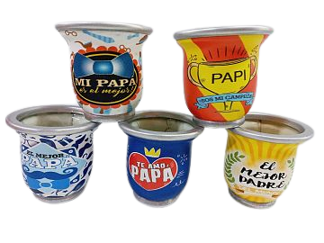 SAN-MATE VIDRIO FORRADO PAPA                 MATES DIA DEL PADRE