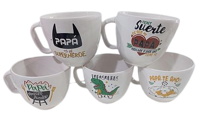 A.TAZONES DE CERAMICA DIA DEL PADRE TAZAS    PAPA