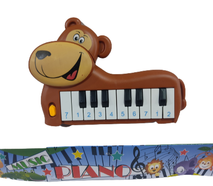 SB.PIANOS MUSICAL ANIMALES E/BOL 51025 19X13CM SONIDO