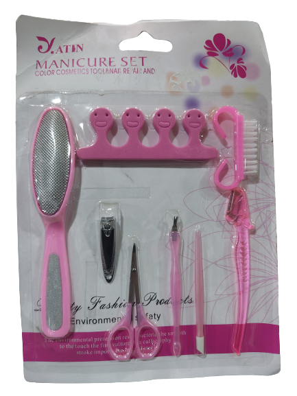 KK SET MANICURIAS X8 ALICATES NS293251       MANICURA