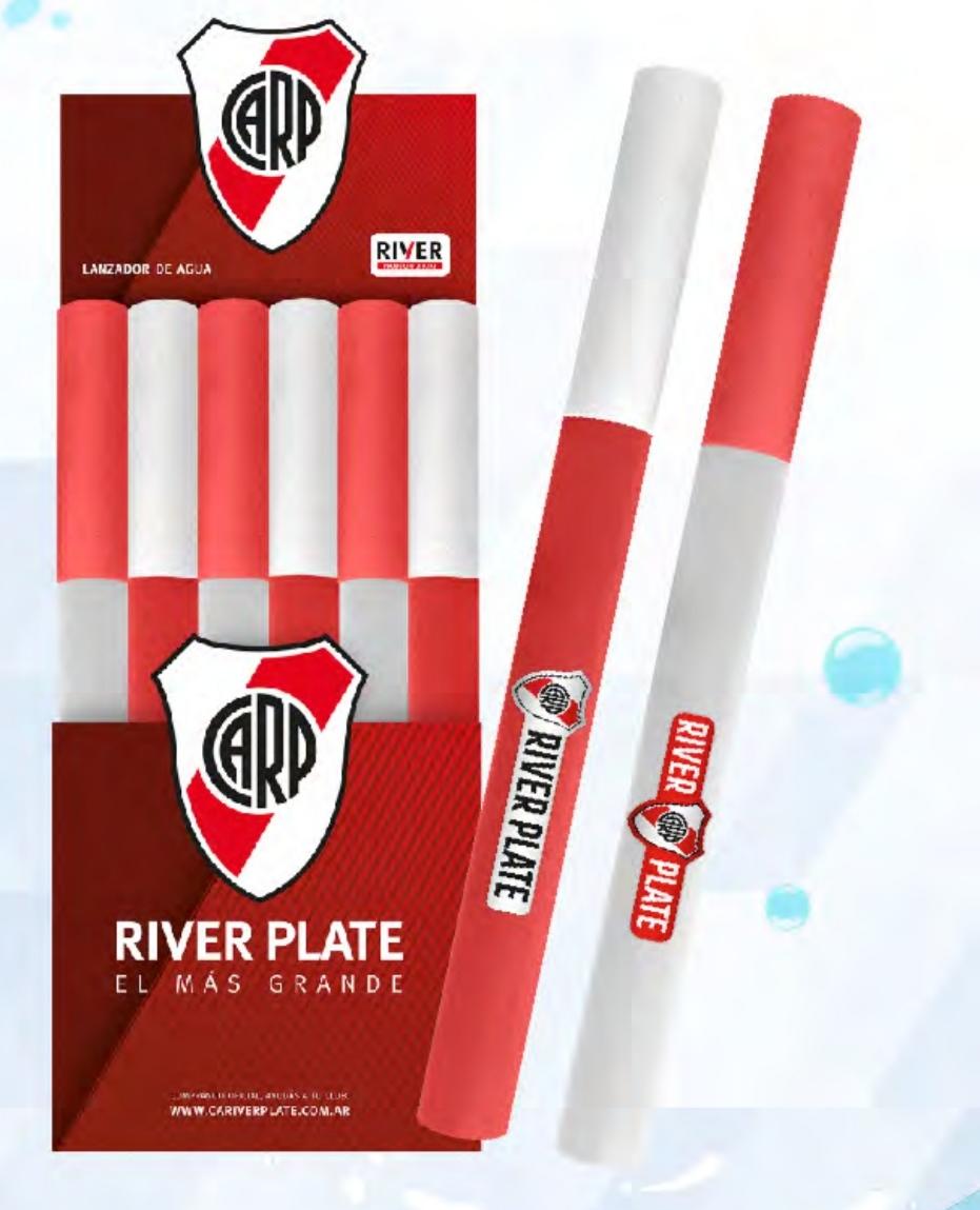 SB.LANZADOR DE AGUA RIVER PLATE 60CM 8600