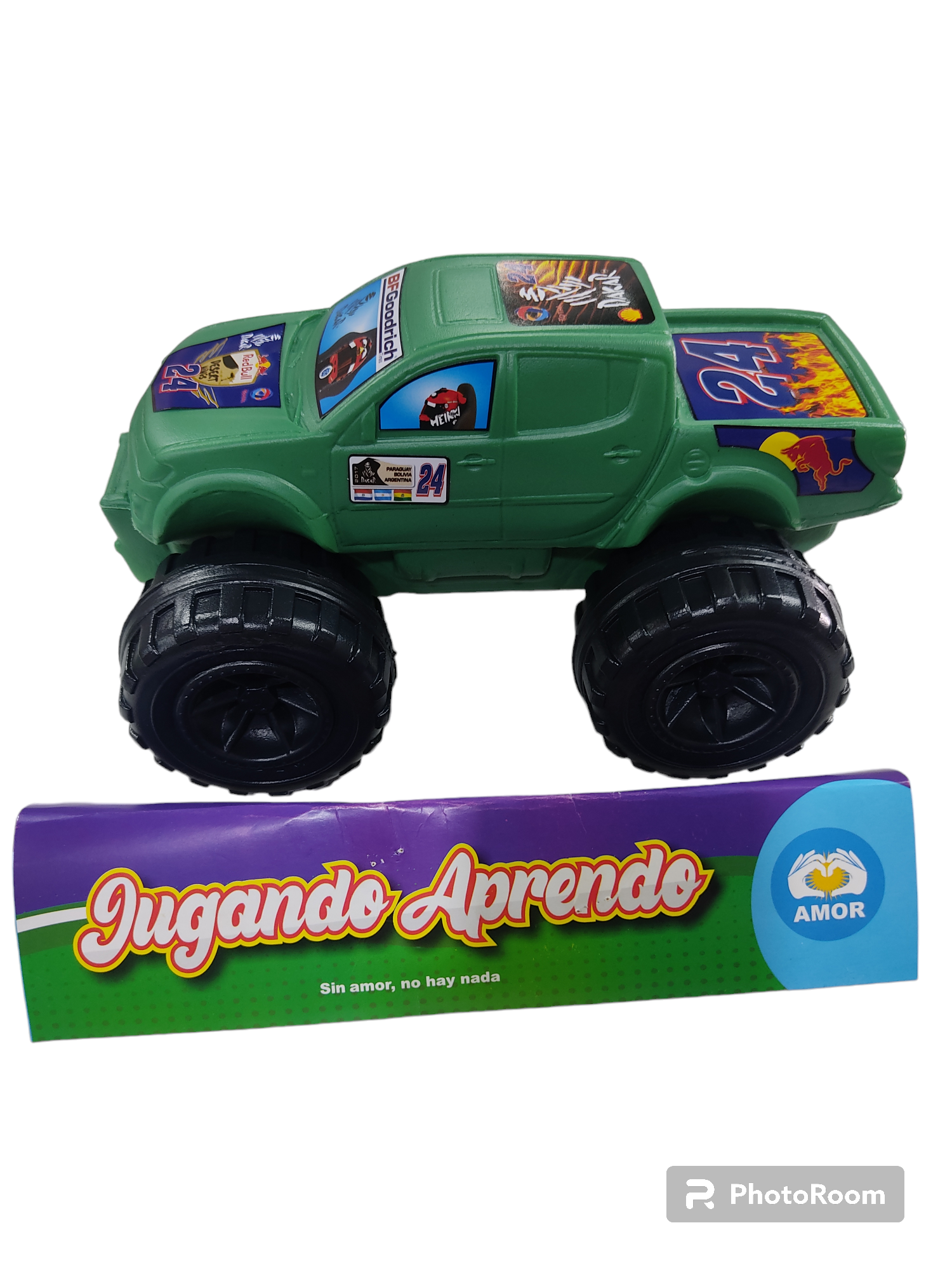 LI.CAMIONETAS 4X4 GDE E/BOL PLASTICO         26X17X15CM