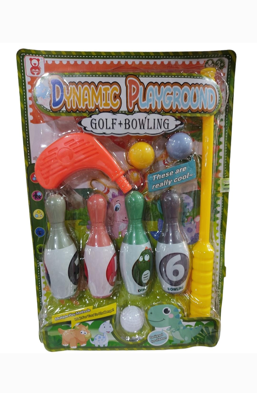 KK JUEGOS DE GOLF + BOWLING E/BL 22724       43X29CM BOLOS