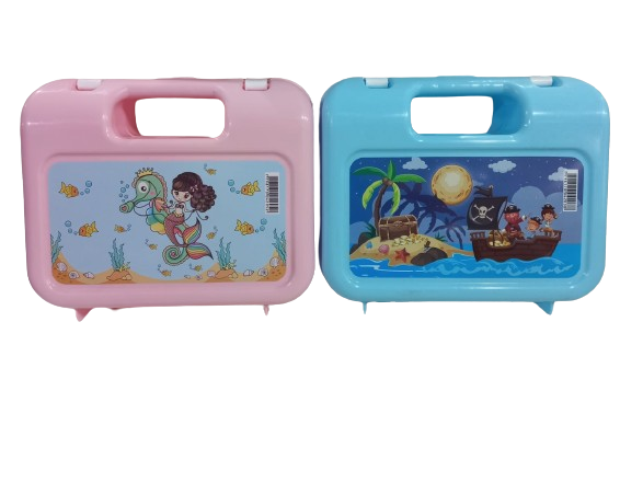 ARI LUNCHERAS VALIJAS MOTIVOS INFANTILES     21X17X8CM