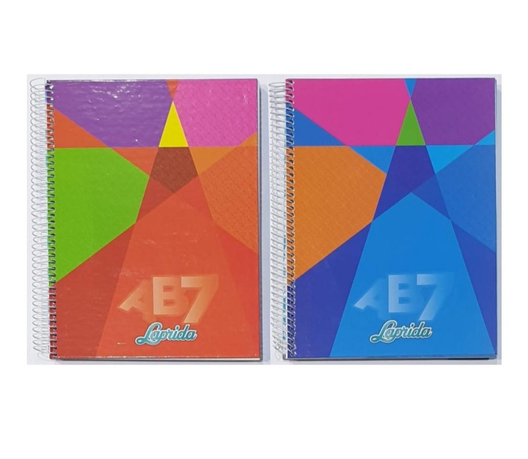 CUADERNO AB7 LAPRIDA 202X267MM T/DURA RAYADO A4