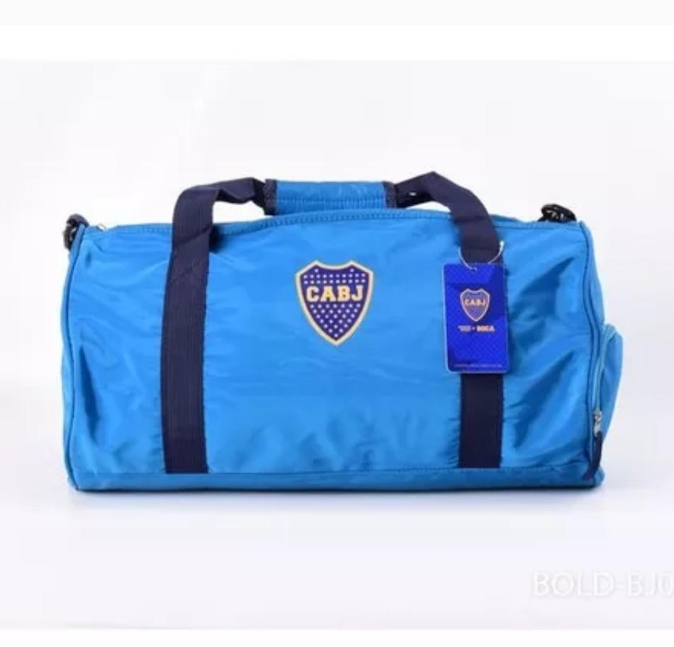 AL.BOLSOS DEPORTIVO BOCA JUNIORS BOLD-BJ03   47X28X27CM 3 CIERRE 1 BOLSILLO ORIGINAL