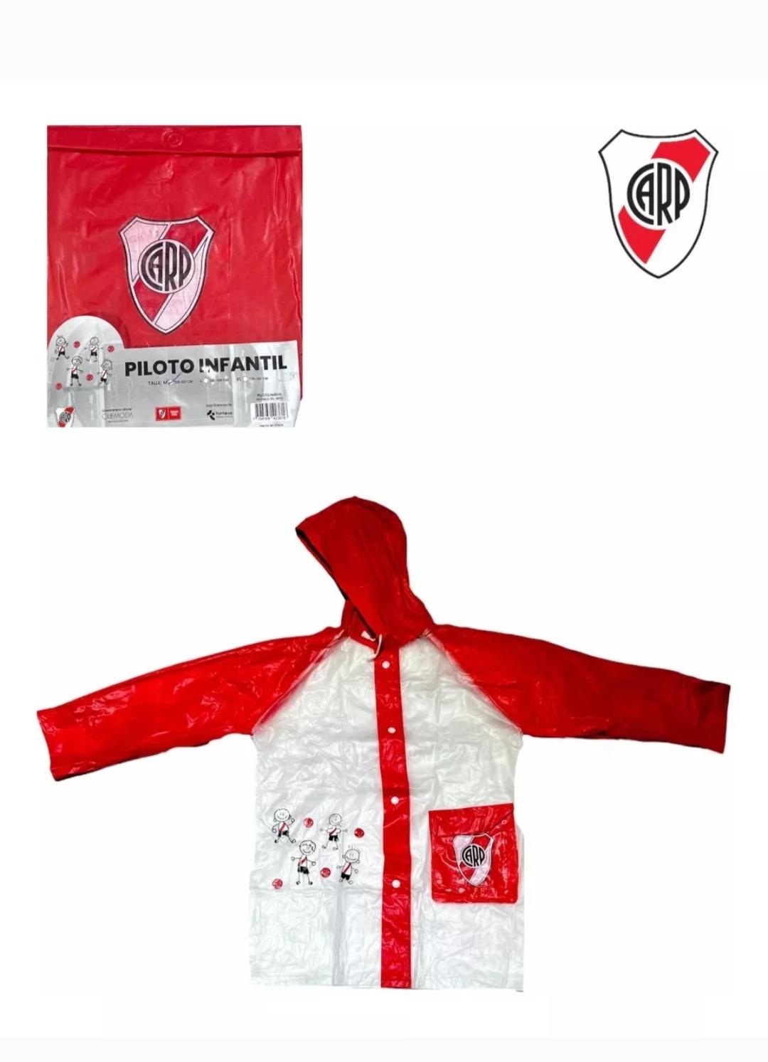 AL.PILOTOS P/LLUVIA RIVER PLATE PIL-RP01 ORIGINAL M 45 DE SISA L 48 DE SISA XL 50 DE SISA