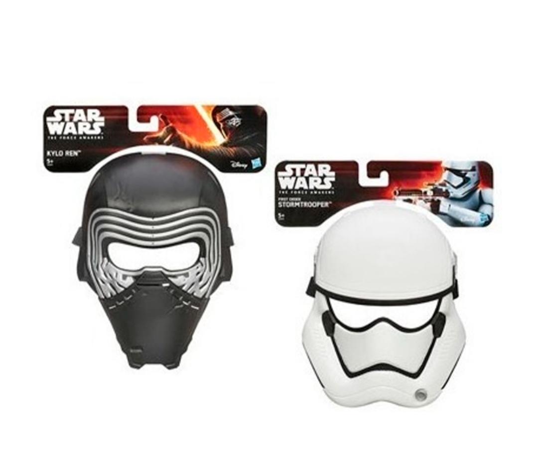 ORI.MASCARAS STAR WARS STORMTROOPER Y KILO REN MMWB3223 HALLOWEEN