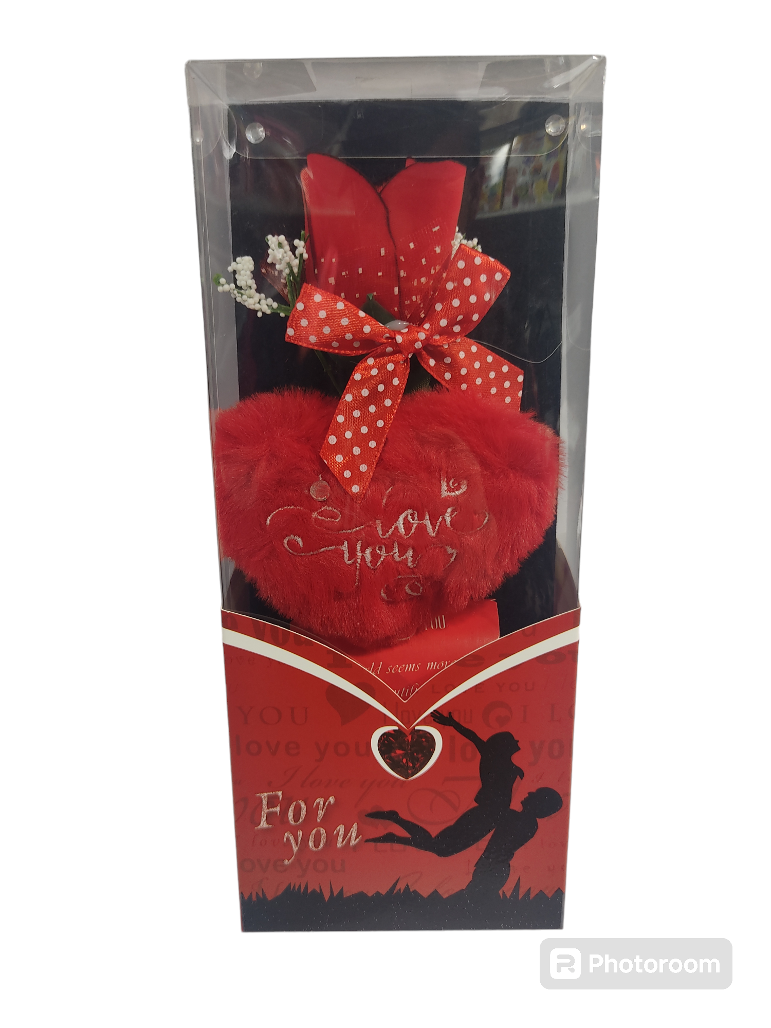 KK ROSAS DE REGALOS C/CORAZON E/CAJA NS3795 FLORES