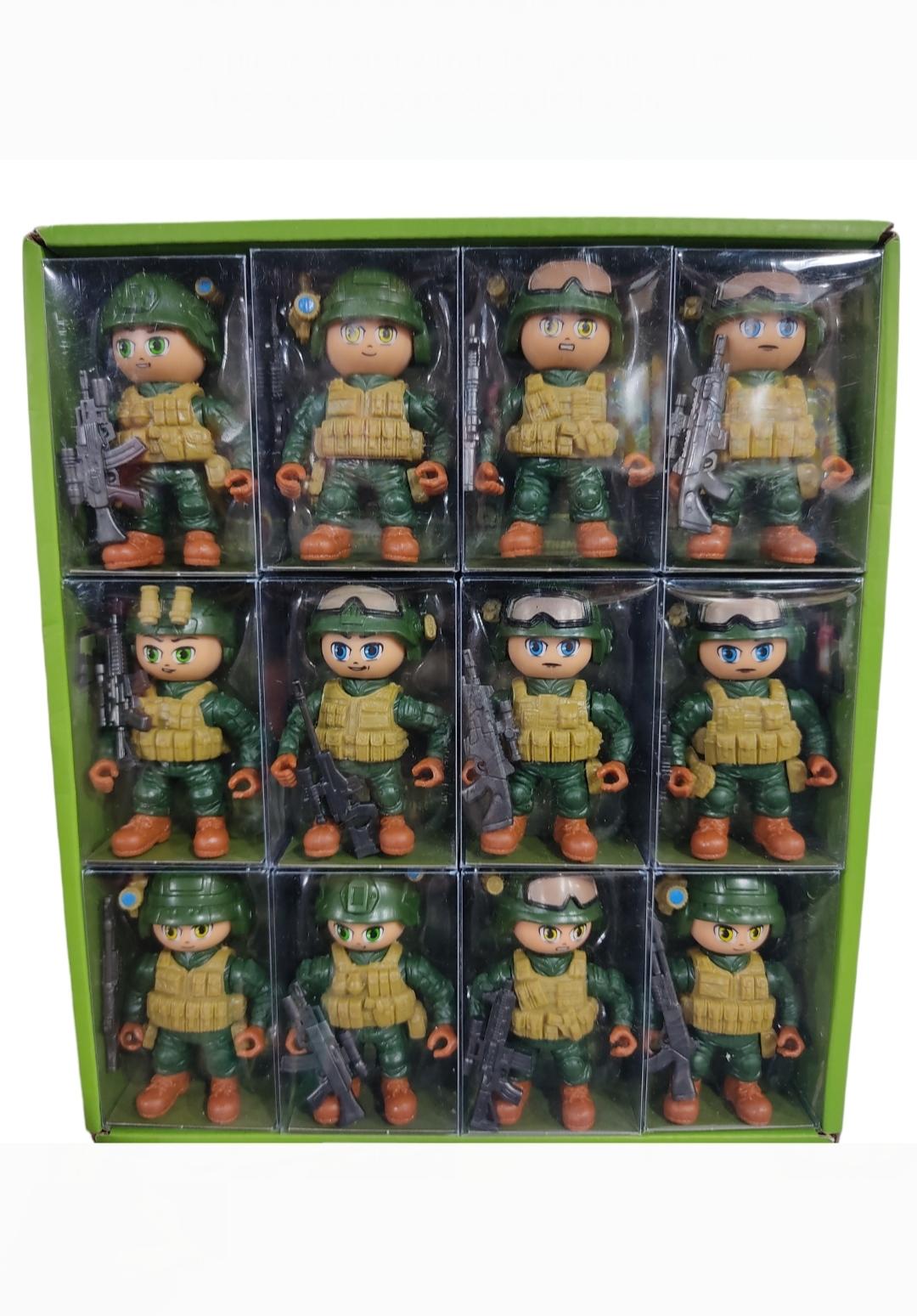 KK MUñECOS CH SOLDADOS E/BLI SD20438    MILITARES