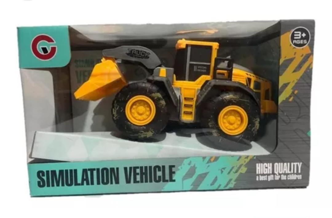 KK TRACTOR A FRICCION EN CAJA SD19859