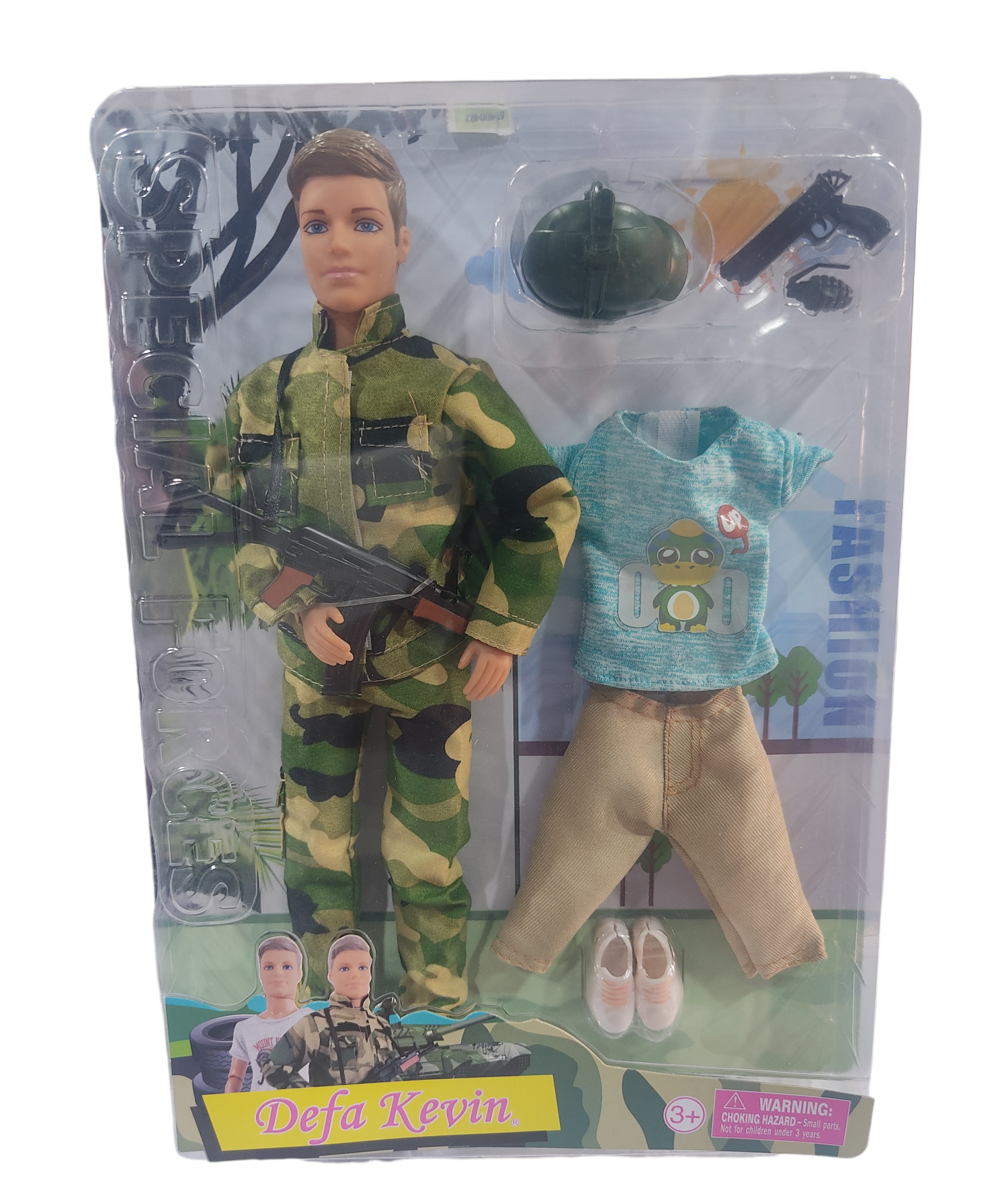 KK MUñECOS KEN SOLDADO +ACC E/CAJA 32X25CM SD8406