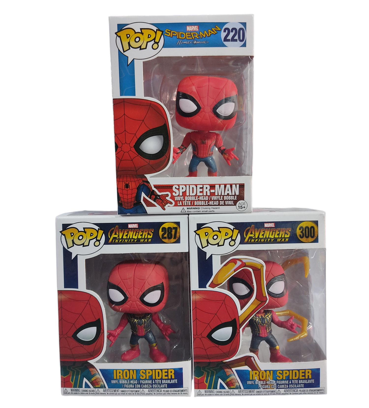 NI.MUñECOS POP HOMBRE ARAñA E/CAJAS FUNKO