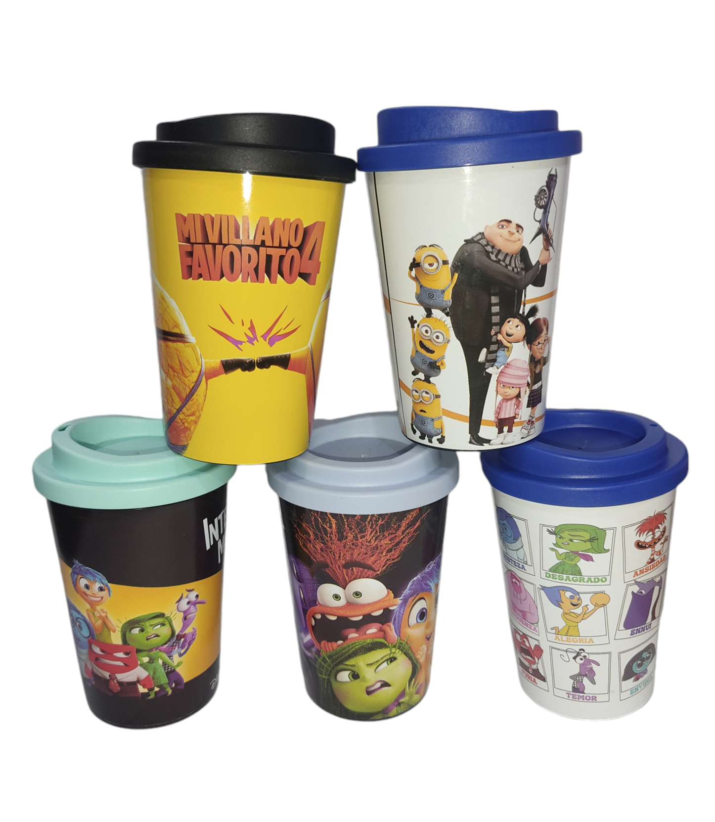 VASOS TERMICOS 290CC CAFETEROS/TE             FRIO/CALOR  INTENSAMENTE 2 - MINIONS