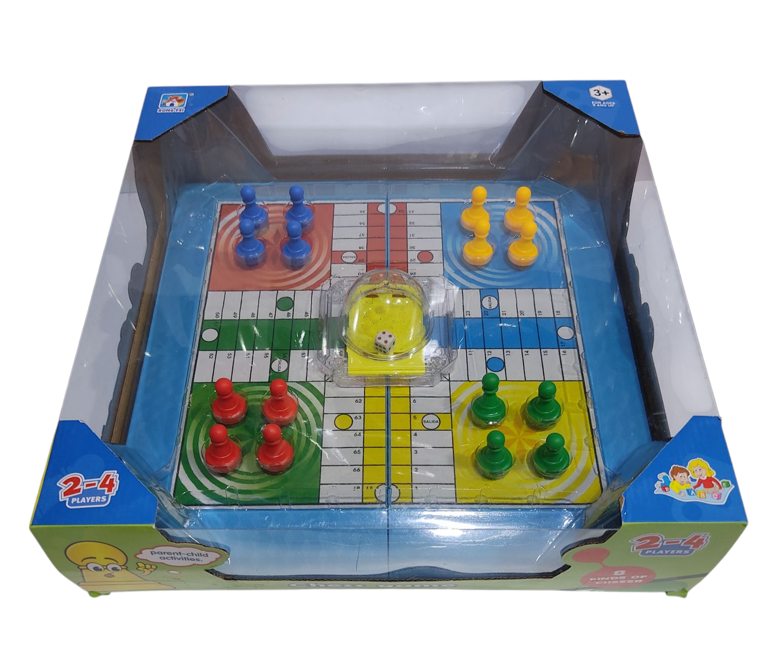 KK JUEGOS LUDO MATIC E/CAJA SD21503     31X31CM JUEGOS DE MESA