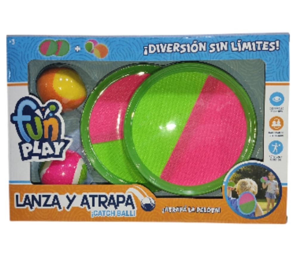 SB.LANZA Y ATRAPA  E/CAJA 55330         36X24X7CM CATCH BALL FUN PLAY