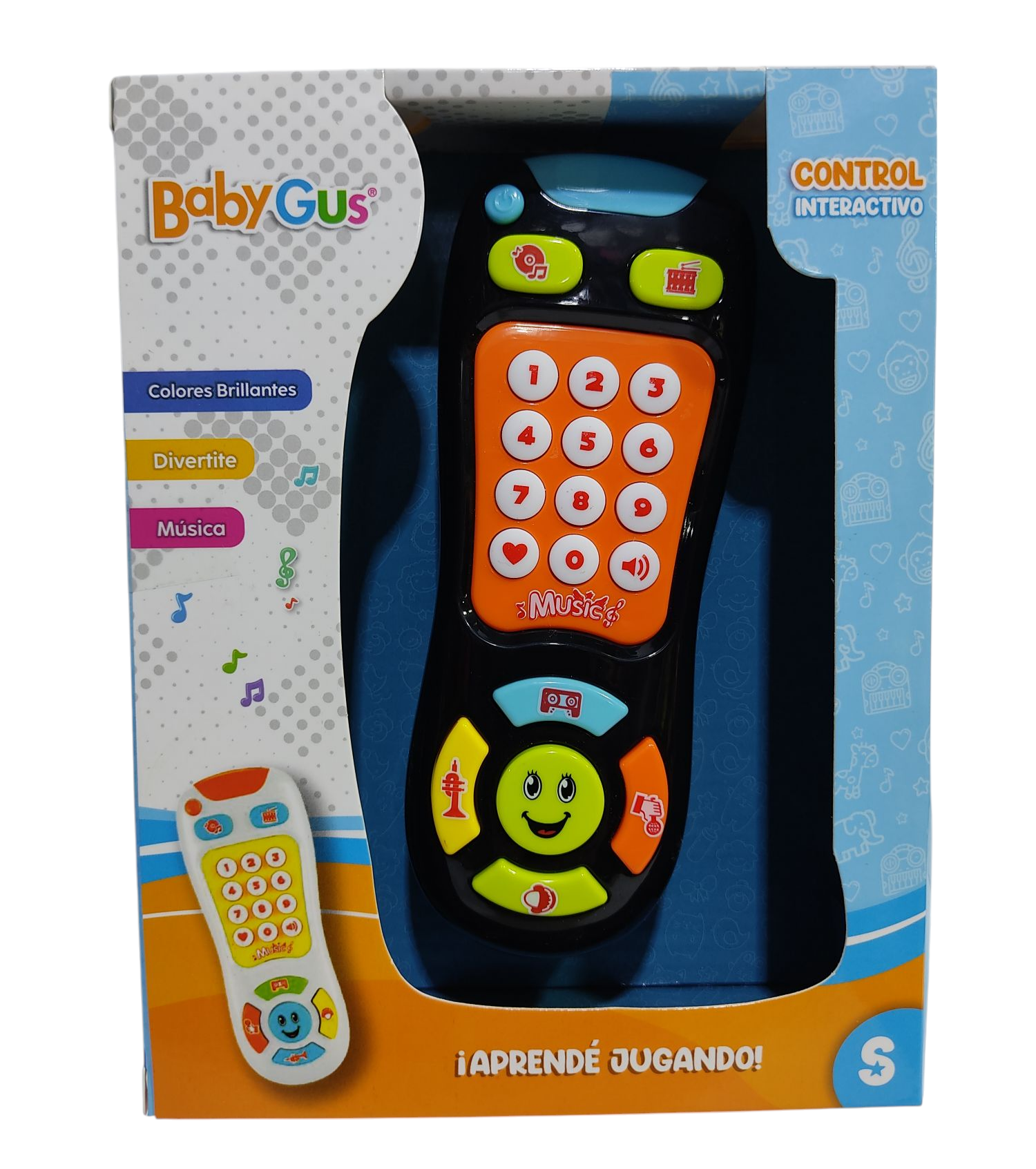SB.CONTROL INTERACTIVO 55486 C/LUZ Y SONIDO E/CAJA TELEFONOS CELULARES
