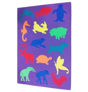 GOMA EVA MAGIC 603 ANIMALITOS                JUEGOS DIDACTICO-MEDIDA 23X33CM