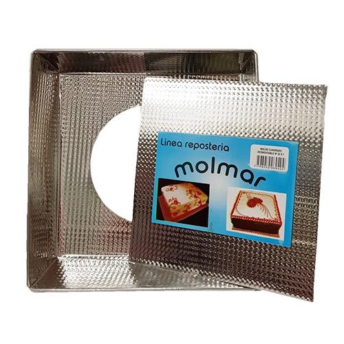 MOLMAR ASADERAS CUADRADAS DESMONTABLES N26   HOJALATA MOLDES(26X26CM)