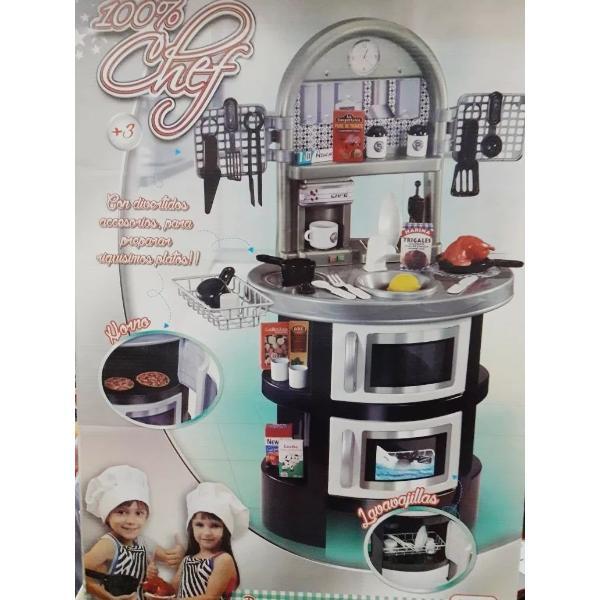 NEW PLAST 10632 COCINAS CHEF                 JUEGOS CON ACCESORIOS PARA COCINAR COCINITAS