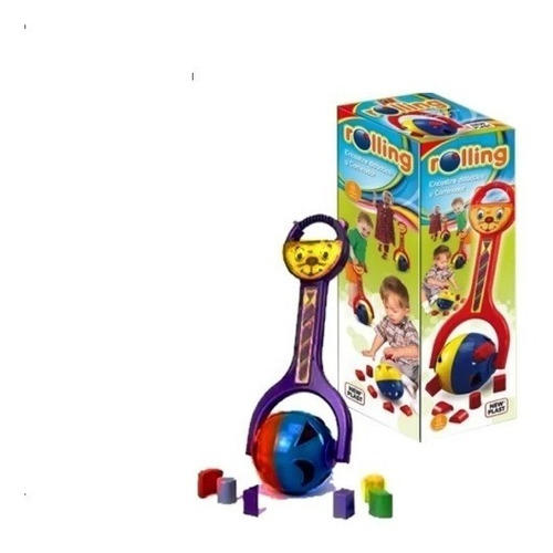 NEW PLAST 20137 ROLLING JUEGO DE ARRASTRE    ENCASTRE JUEGOS
