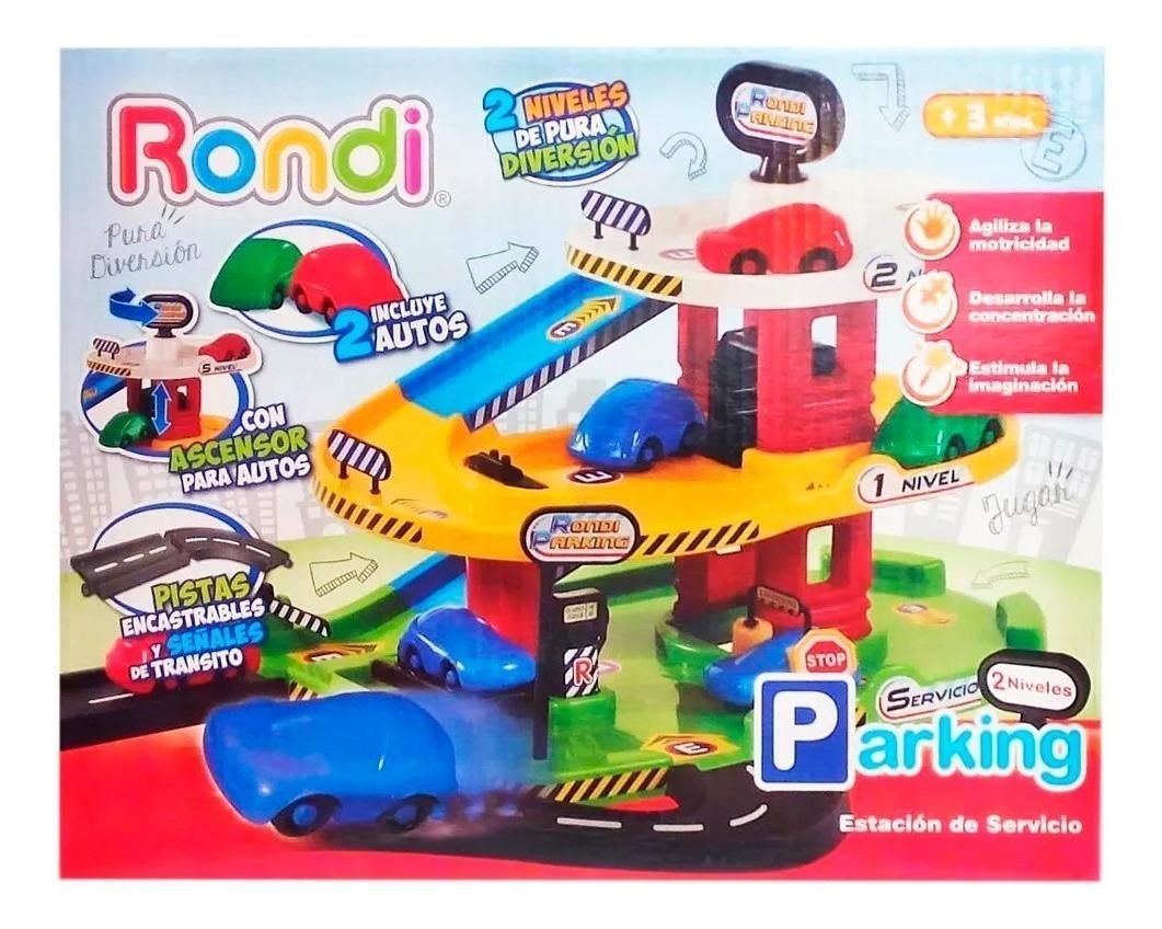 RONDI 7003 PARKING 2 NIVELES EX(3400)        ESTACIONAMIENTOS JUEGOS (72X48X31CM) PISTAS