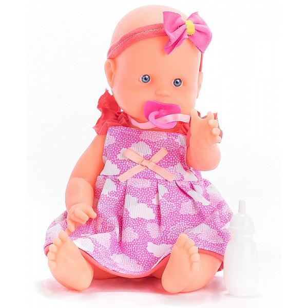 MAGIKA 6504 SAMY BEBE E/BOLSA C/MAMADERA     BEBOTE MUñECA ALTO:33CM GOMA PLASTISOL