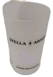 VASOS PLASTICO STELLA ARTOIS 470ML           CERVEZA 13CM ALTO-9CM BOCA