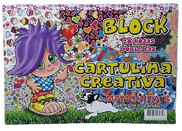 MAXI.MANCHITA BLOCK N5 DIVERTIDO 2FAZ 20HJS  24X35CM