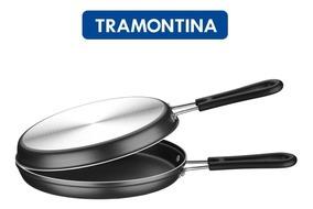 TRAMONTINA SARTEN OMELETERA 24CM LORETO 20687/024 SARTENES DOBLE DE TEFLON ANTIADHERENTE