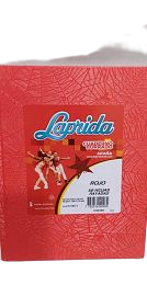 CUADERNOS LAPRIDA 16X21 50HJS ROJO RAYADO